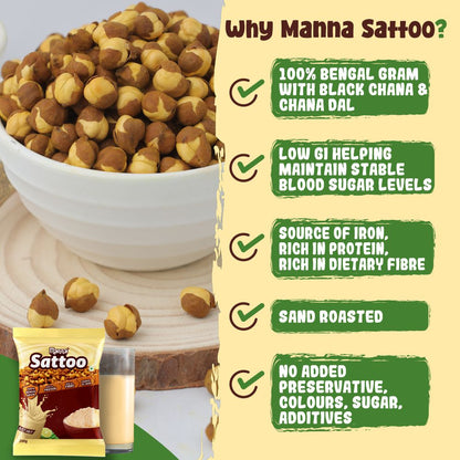 Image 4 of Manna Sattu Drink Mix