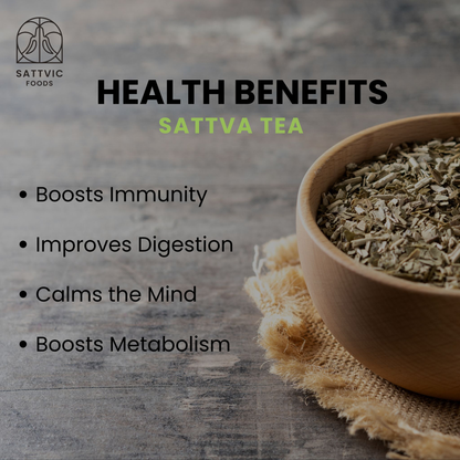 Image 4 of Sattvic Foods Sattva Tea |  Ayurvedic, Herbal, Detox Blend