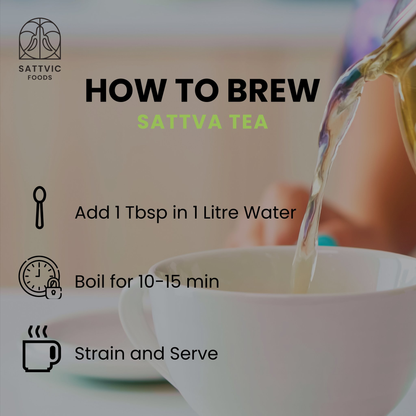 Image 5 of Sattvic Foods Sattva Tea |  Ayurvedic, Herbal, Detox Blend