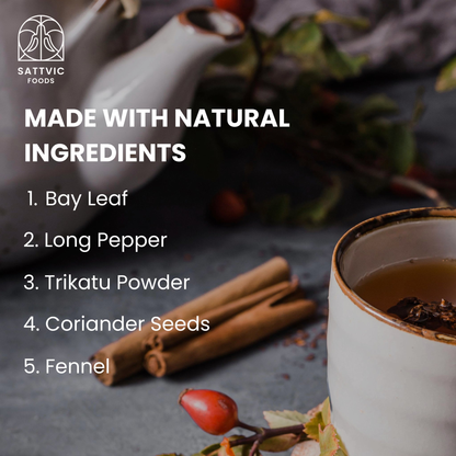 Image 6 of Sattvic Foods Sattva Tea |  Ayurvedic, Herbal, Detox Blend