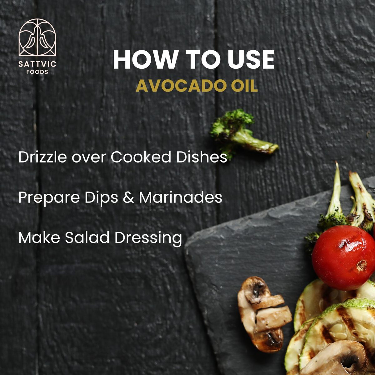 Image 5 of Sattvic Foods Avocado Oil | Extra Virgin, Organic & Cold-Pressed