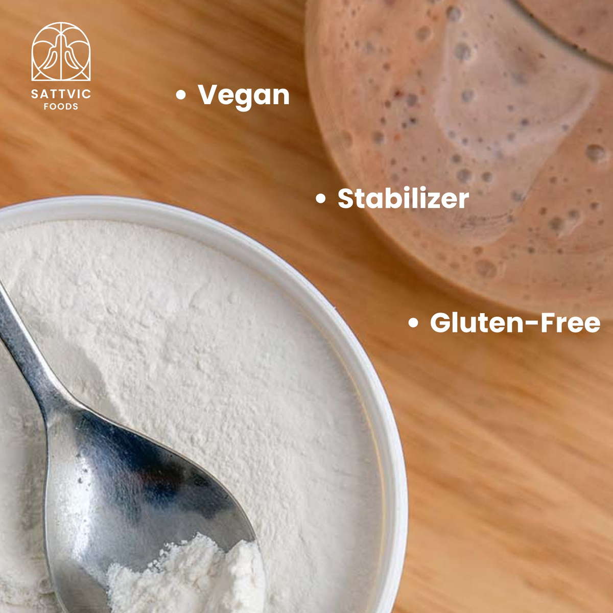 Image 3 of Sattvic Foods Cream of Tartar | Use in Baking & Cleaning