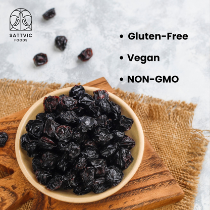 Image 3 of Sattvic Foods Dried Blueberries