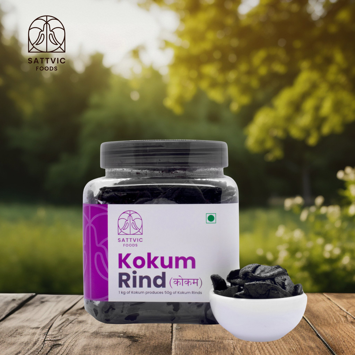 Image 2 of Sattvic Foods Kokum Rind | Nutrient-Packed, Digestive Aid