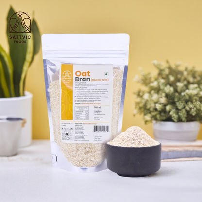 Image 2 of Sattvic Foods Oat Bran - Gluten-free & Fibre-Rich