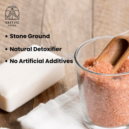 Image 3 of Sattvic Foods Himalayan Salt (Pink Salt / Stone Ground)