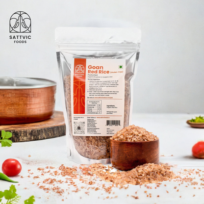 Image 2 of Sattvic Foods Organic Goan Red Rice | Fibre-Rich & Low GI