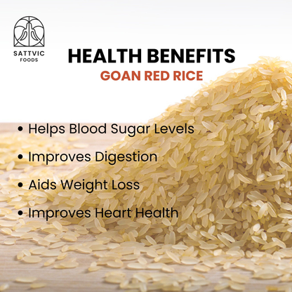 Image 4 of Sattvic Foods Organic Goan Red Rice | Fibre-Rich & Low GI
