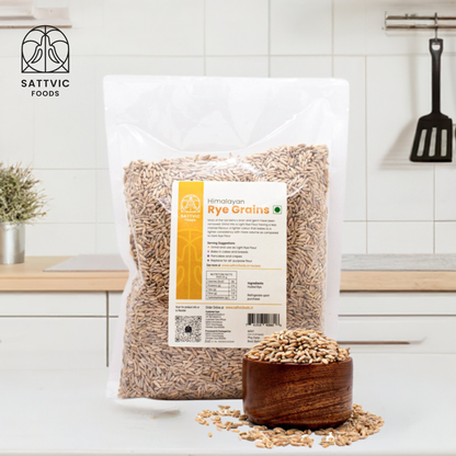 Image 2 of Sattvic Foods Himalayan Rye Grains | Rich in Dietary Fibre