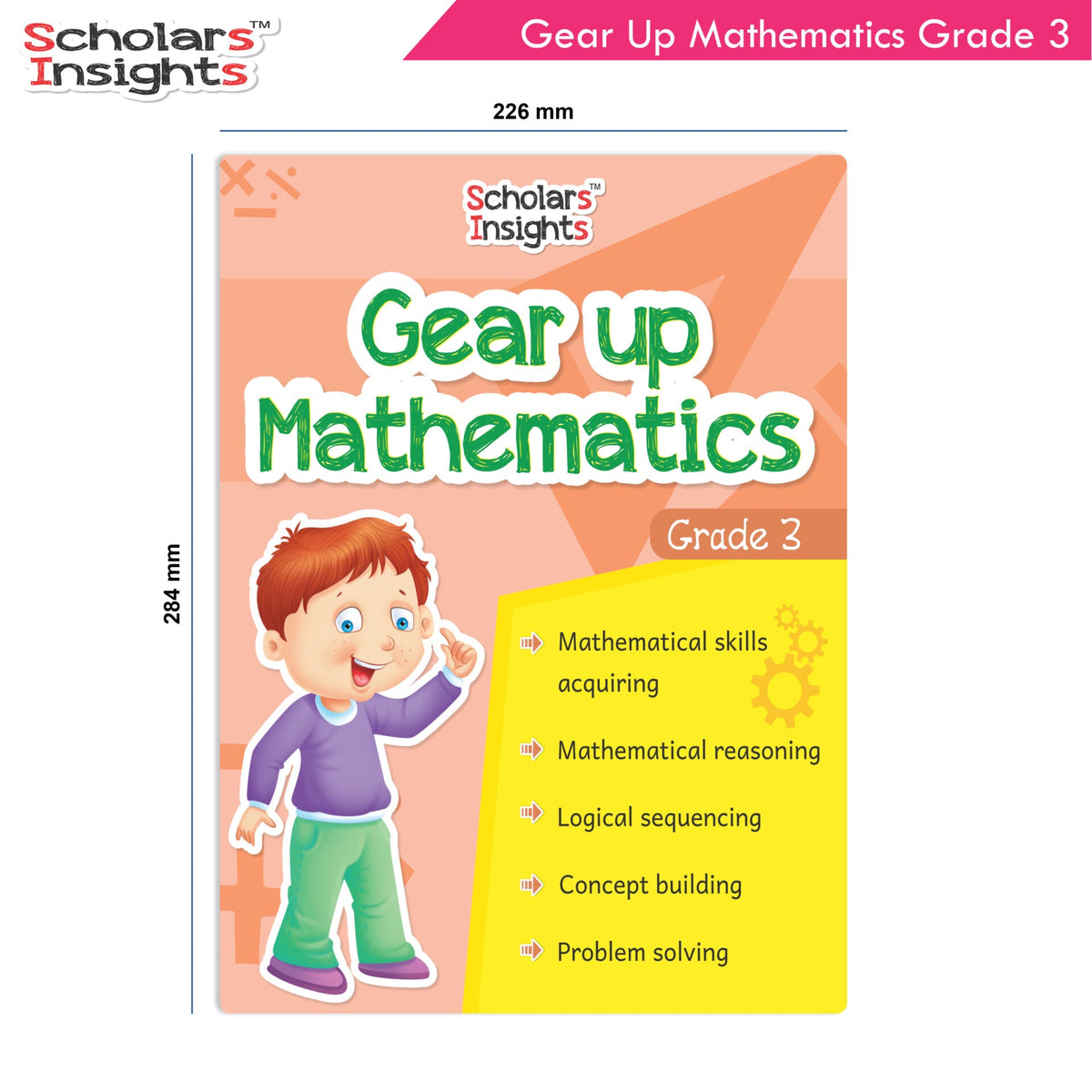 Image 3 of Scholars Insights Gear Up Maths Grade 3