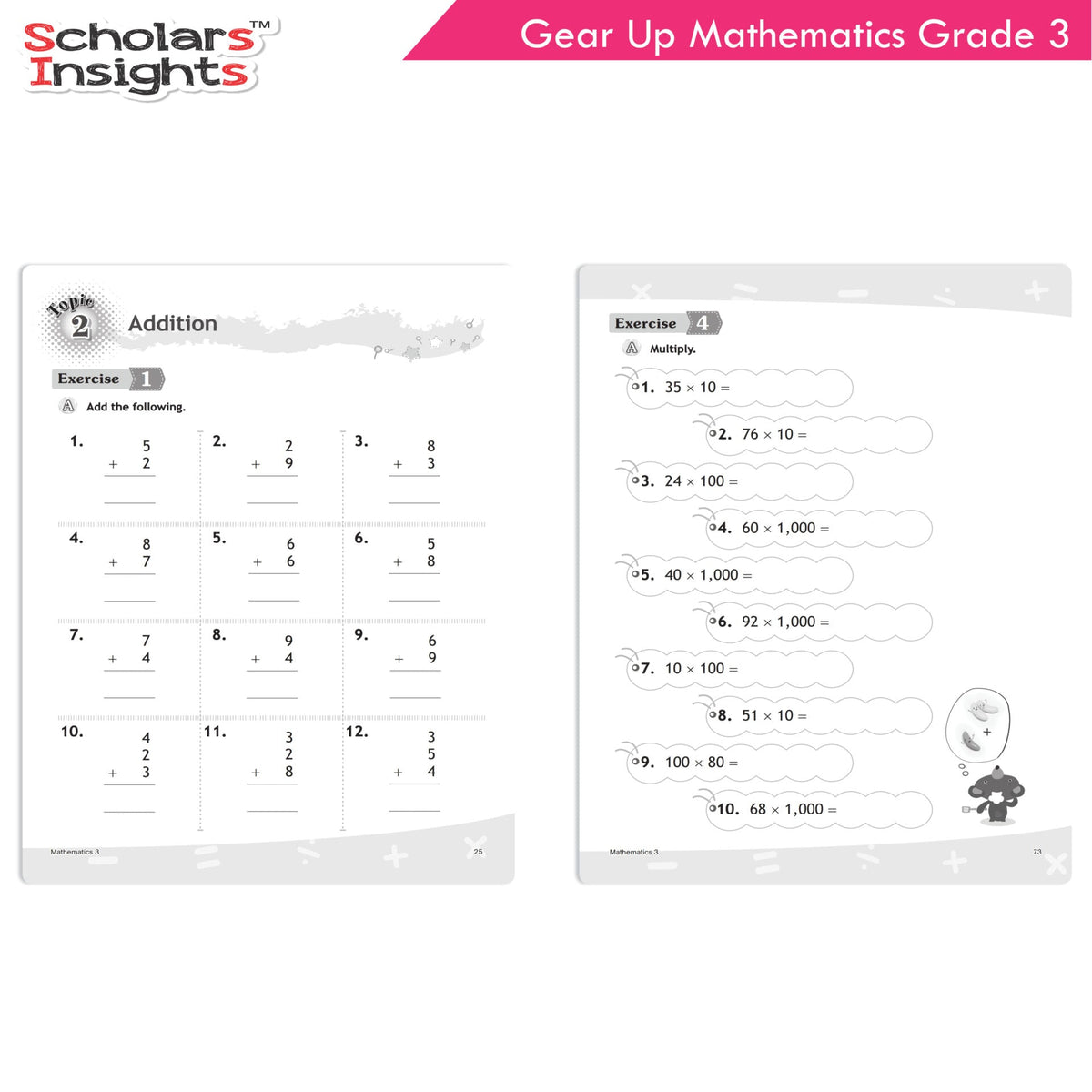 Image 5 of Scholars Insights Gear Up Maths Grade 3