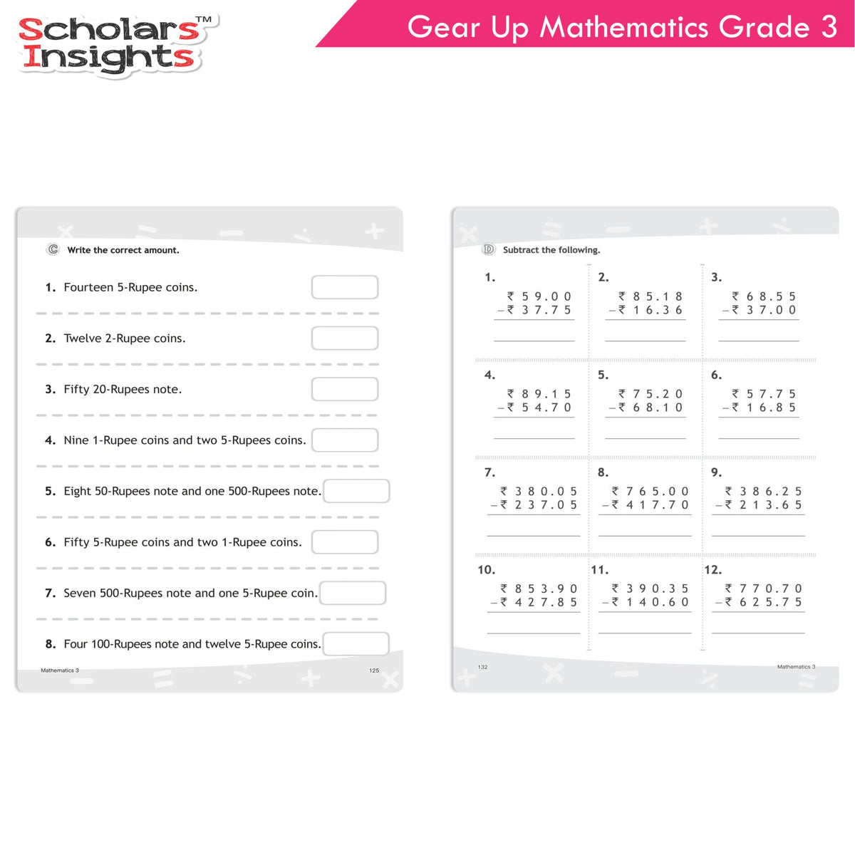 Image 7 of Scholars Insights Gear Up Maths Grade 3