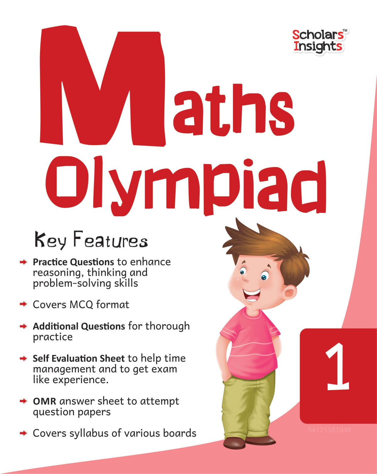 Image 1 of Default Title for the product Scholars Insights Maths Olympiad Grade 1