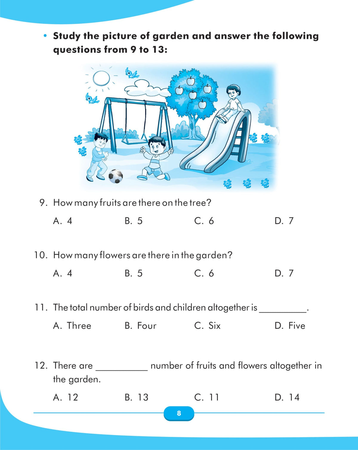 Image 8 of Scholars Insights Maths Olympiad Grade 1