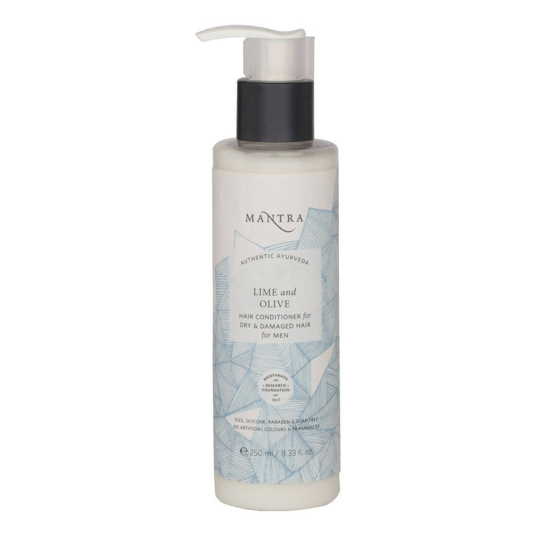 Image 1 of 250 ml for the product Mantra Herbal Lime and Olive Hair Conditioner For Dry And Damaged Hair For Men