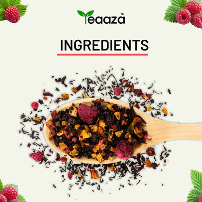 Image 2 of Teaaza Organic Raspberry Tea