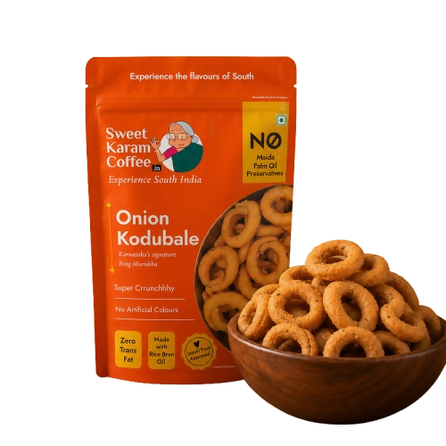 Image 1 of 95 gm / Pack of 1 for the product Sweet Karam Coffee Onion Kodubale
