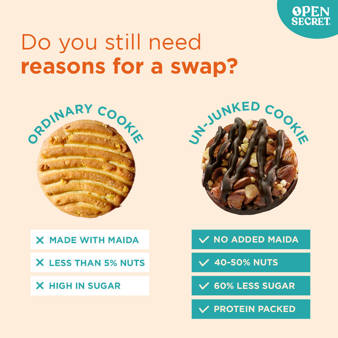 Image 3 of Open Secret Assorted Nutty Cookies - Pack of 30