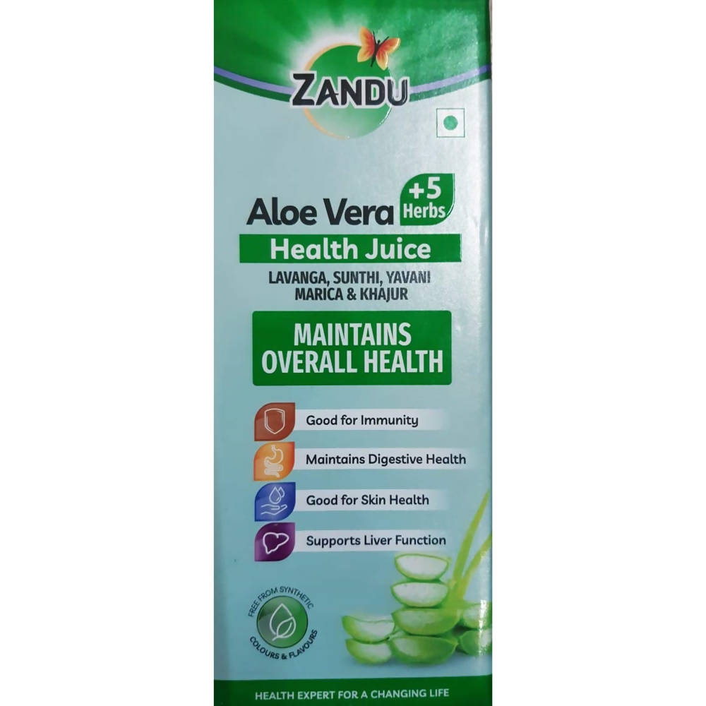 Image 1 of 500 ml for the product Zandu Aloe Vera And 5 Herbs Health Juice