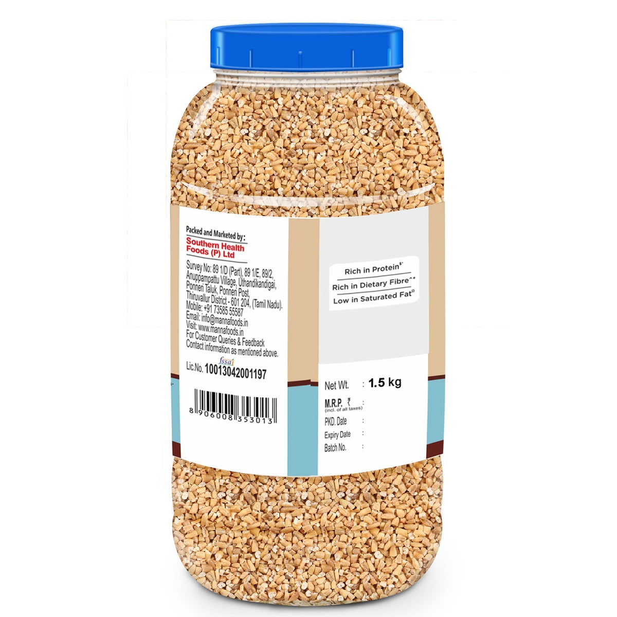 Image 10 of Manna Steel Cut Oats (Jar)