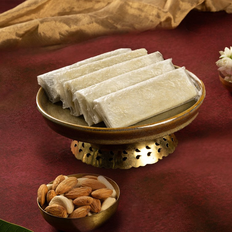 Image 1 of 6 pcs / Pack of 1 for the product Almond House Sugar Pootharekulu