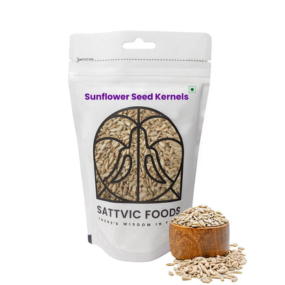 Image 7 of 250 gm for the product Sattvic Foods Raw Sunflower Seeds (No Shell)