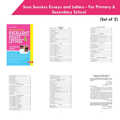 Image 3 of Sure Success Primary & Secondary School Essays and Letters Books Set of 2| Formal & Informal Letters, Descriptive Essays