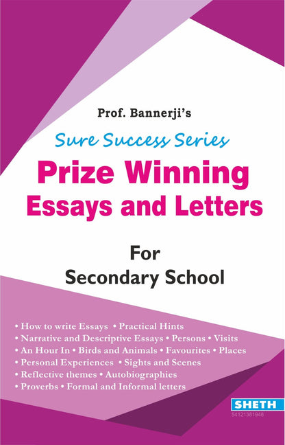 Image 1 of Default Title for the product Sure Success Prize Winning Essays & Letters for Secondary School| English Essays| Ages 10-16 Years