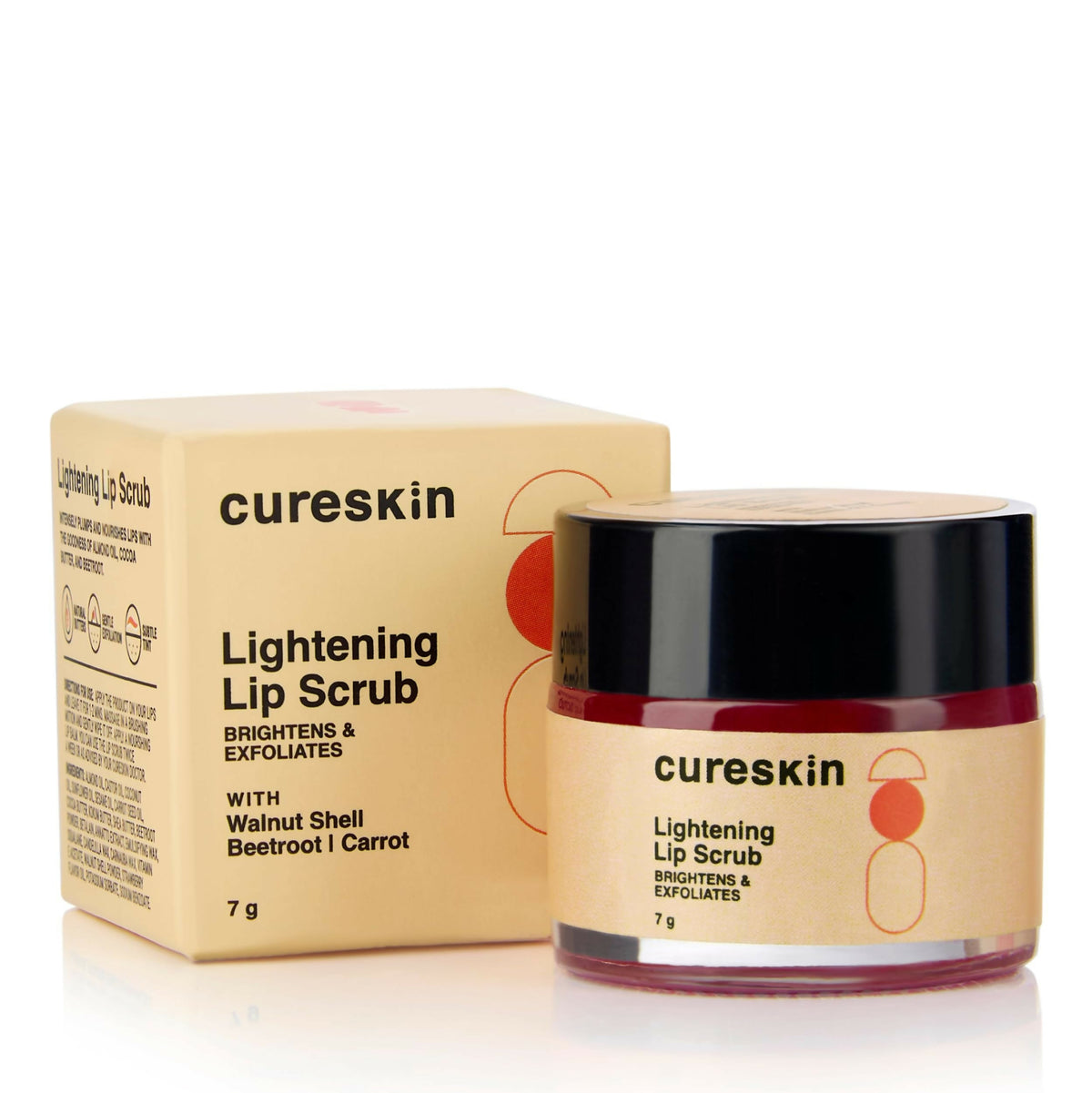 Image 1 of Cureskin Lightening Lip Scrub for Men and Women