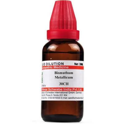 Image 1 of 30 CH / 30 ml for the product Dr. Willmar Schwabe India Bismuthum Metallicum Dilution