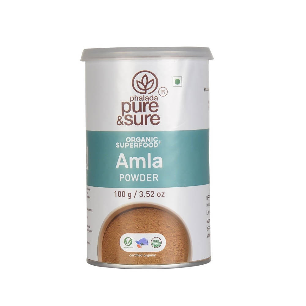 Image 1 of 100 gm for the product Pure & Sure Organic Superfood+ Amla Powder