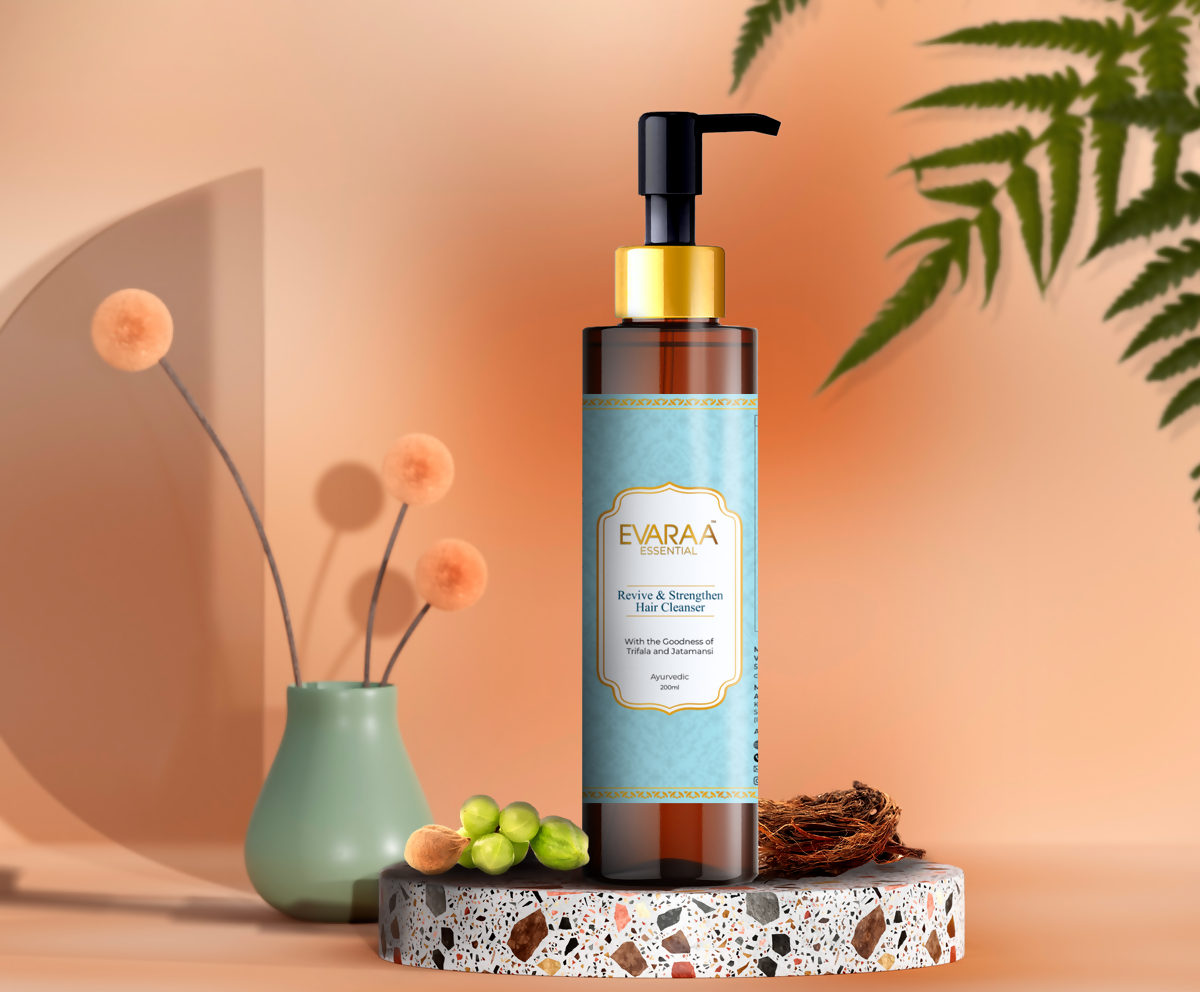 Image 1 of Evaraa Essential Revive & Strengthen Hair Cleanser