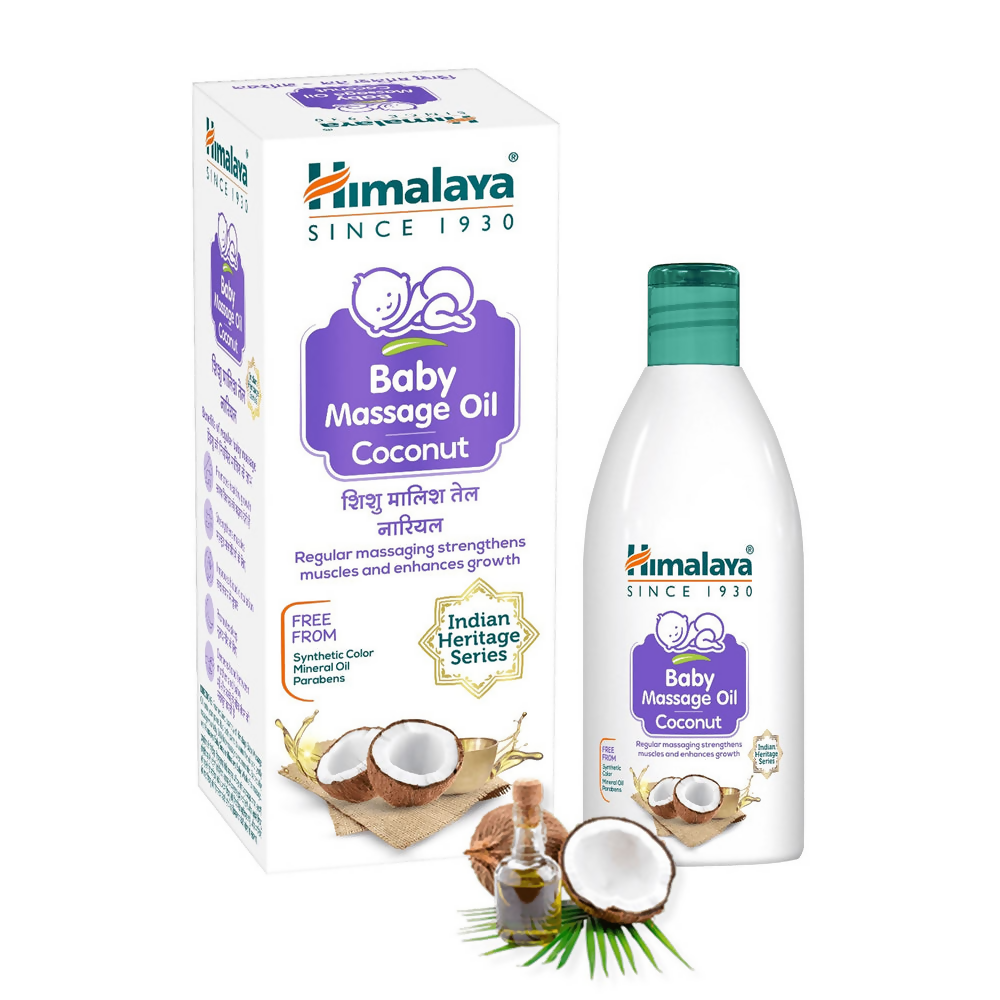 Image 1 of 100 ml for the product Himalaya Herbals Baby Massage Oil - Coconut