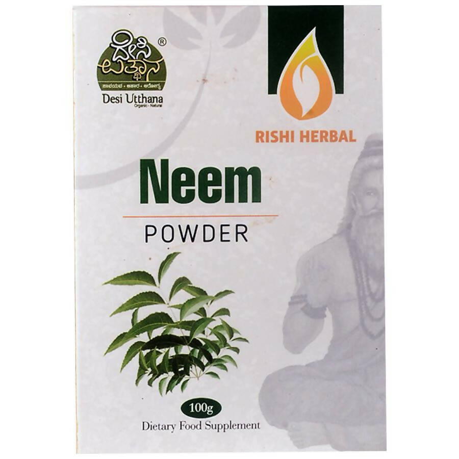 Image 1 of 100 gm for the product Desi Utthana Neem Powder