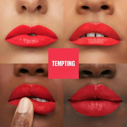 Image 5 of Maybelline New York Super Stay Vinyl Ink Liquid Lipstick, Instant Shine Lasts Up To 16H - Tempting