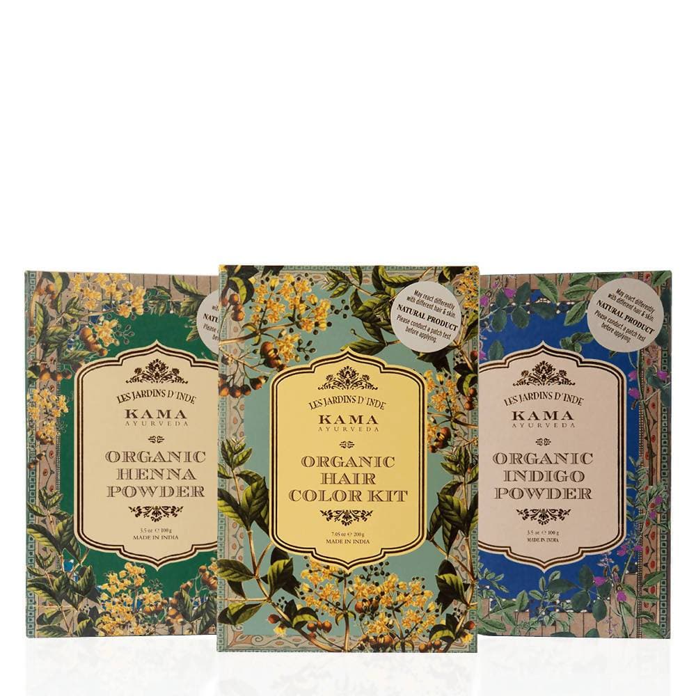 Image 1 of Kit for the product Kama Ayurveda Organic Hair Color Kit