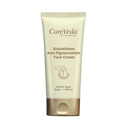 Image 1 of 50 gm / Pack of 1 for the product CareVeda Glutathione Anti-Pigmentation Face Cream Enriched with Kojic Acid & Niacinamide