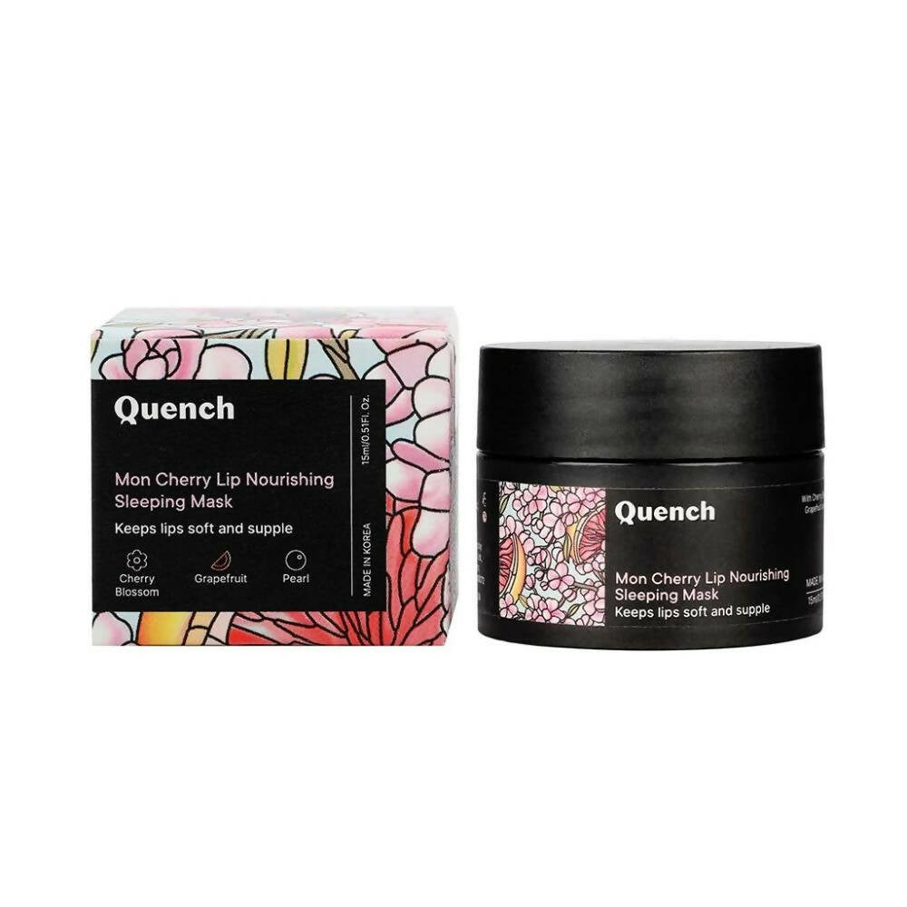 Image 1 of 15 ml / Pack of 1 for the product Quench Botanics Mon Cherry Lip Nourishing Sleeping Mask - Korean Skincare