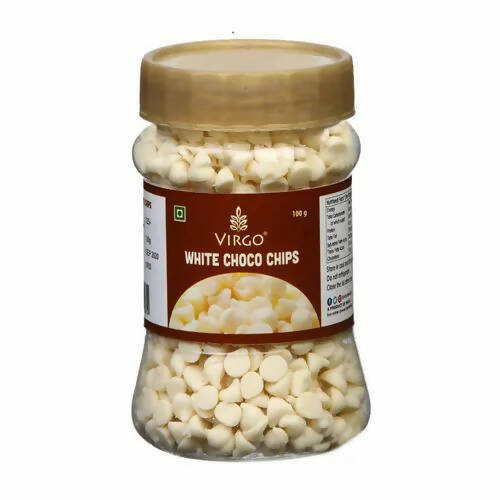 Image 1 of 100 gm / Pack of 1 for the product Virgo White Choco Chips