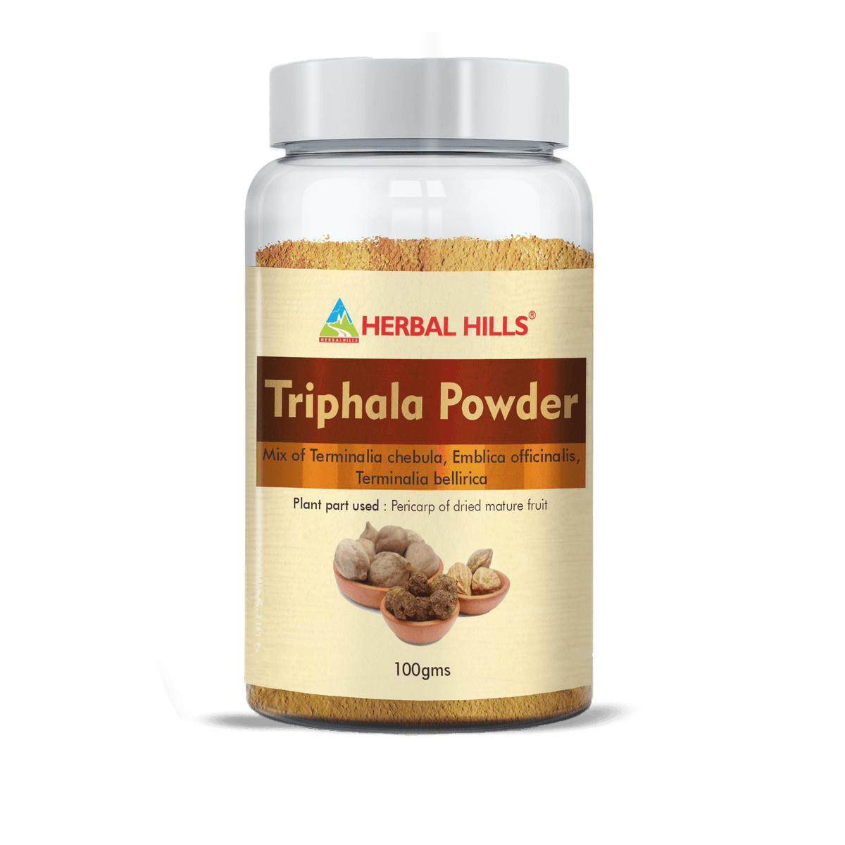 Image 1 of 100 gm for the product Herbal Hills Ayurveda Triphala Powder
