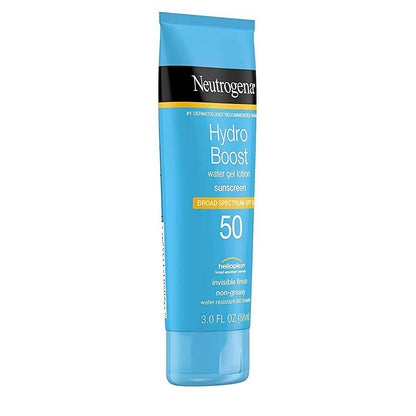 Image 3 of Neutrogena Hydro Boost Water Gel Sunscreen Lotion with Broad Spectrum SPF 50