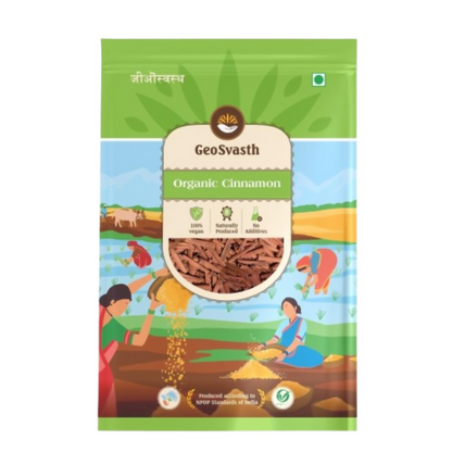 Image 1 of 50 gm for the product GeoSvasth Organic Cinnamon