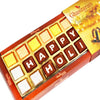 Image 1 of 270 gm for the product Ghasitaram Holi Gifts Chocolate - Happy Holi Chocolate in Brown Box