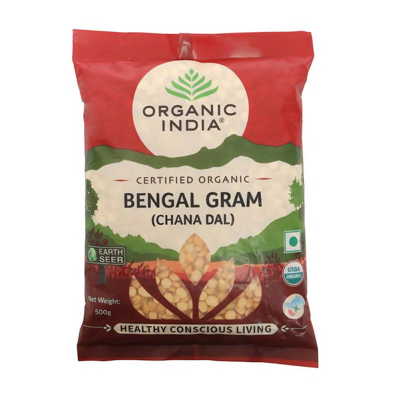 Image 1 of 500 gm for the product Organic India Bengal Gram (Chana dal)