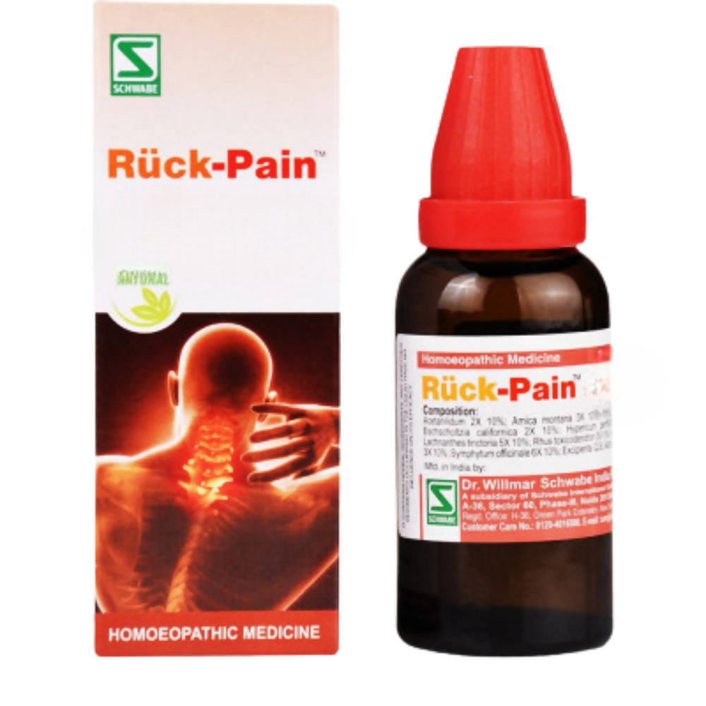 Image 1 of 30 ml for the product Dr. Willmar Schwabe India Ruck-Pain Drops