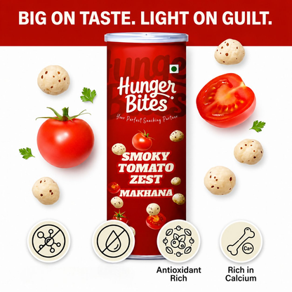 Image 7 of Hunger Bites Smoky Tomato Zest Makhana