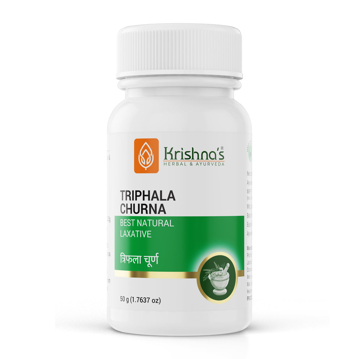 Image 1 of 50 gm / Pack of 1 for the product Krishna'S Herbal & Ayurveda Triphala Churna