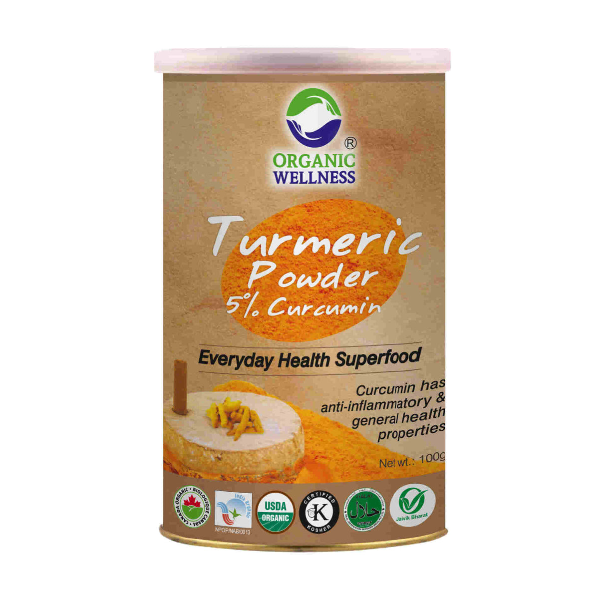 Image 1 of Organic Wellness Turmeric Powder