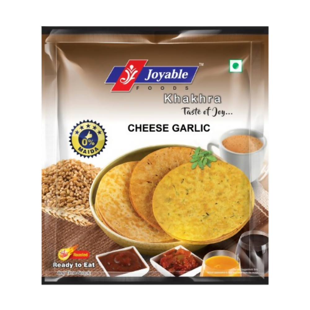 Image 1 of 200 gm / Pack of 1 for the product Joyable Khakhra - Cheese Garlic