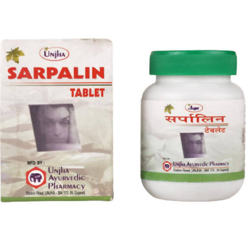 Image 1 of 30 tabs for the product Unjha Sarpalin Tablets